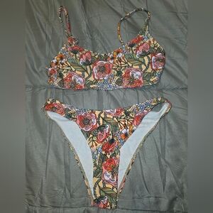 SHEIN Multicolor Floral Bikini